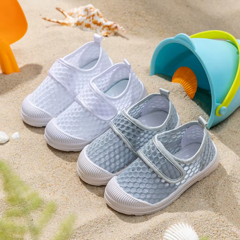 Zapatillas de malla niña primavera 2026 suela blanda antideslizantes - imagen 3