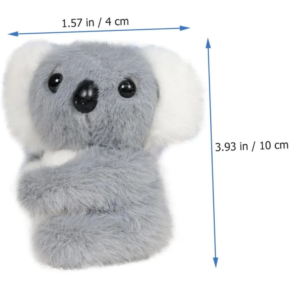 Animal relleno Koala oso peluche juguete Animal bebé juguetes suave lindo llavero colgante para niños bolso, bolso, mochila, bolso - imagen 3