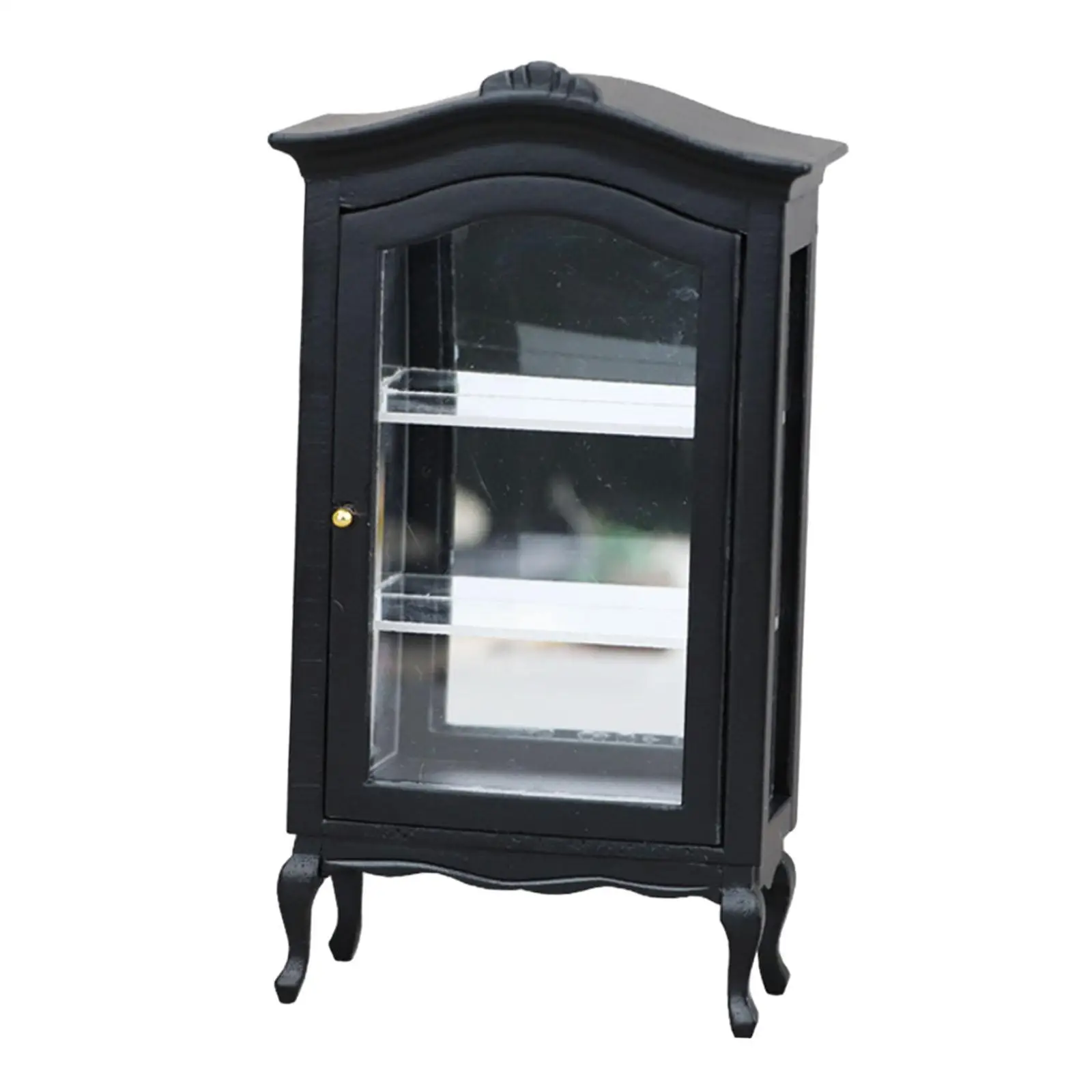 Furniture Display Shelf Dollhouse Display Cupboard Dollhouse