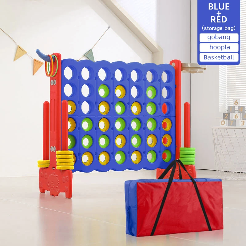 blue red with bag