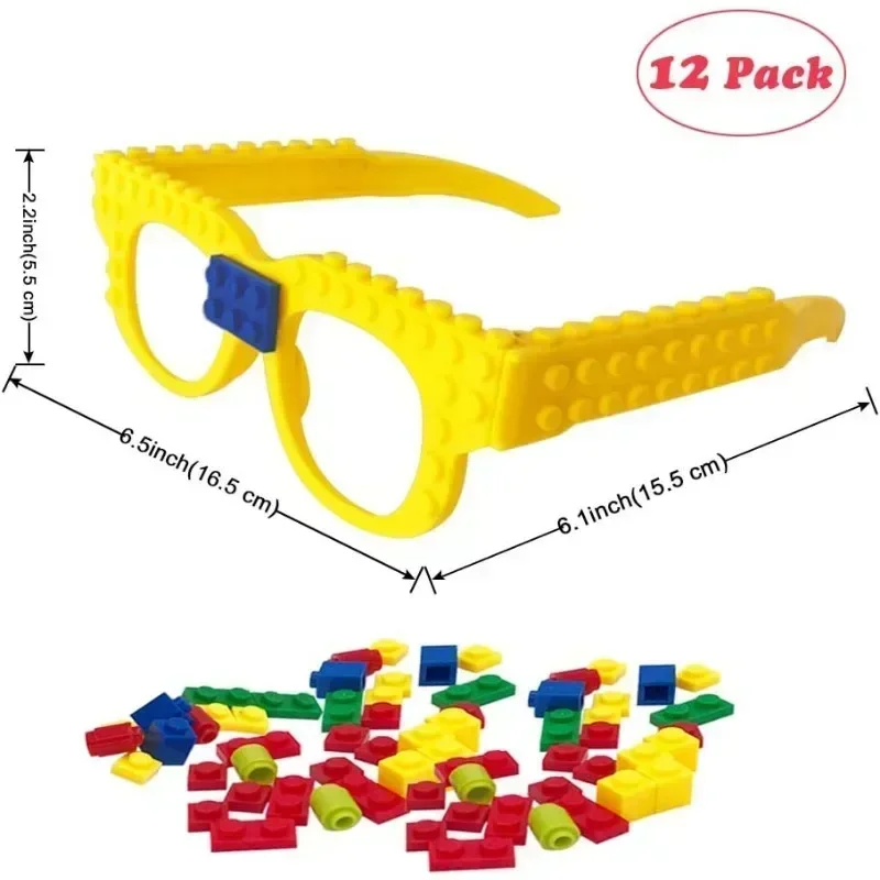 Bloques de construcción para niños: juego creativo con gafas