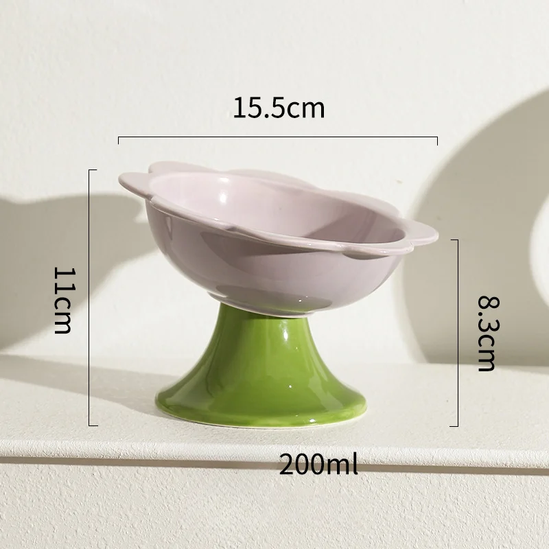 Oblique mouth purple
