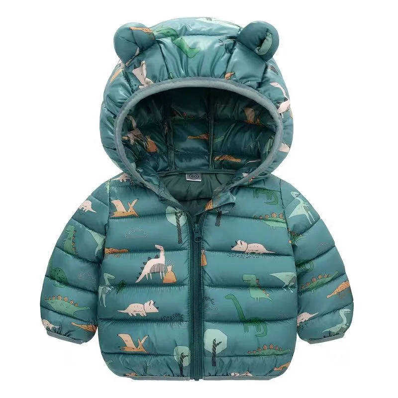Chaqueta de plumón con capucha – Abrigo cálido para niños - imagen 2