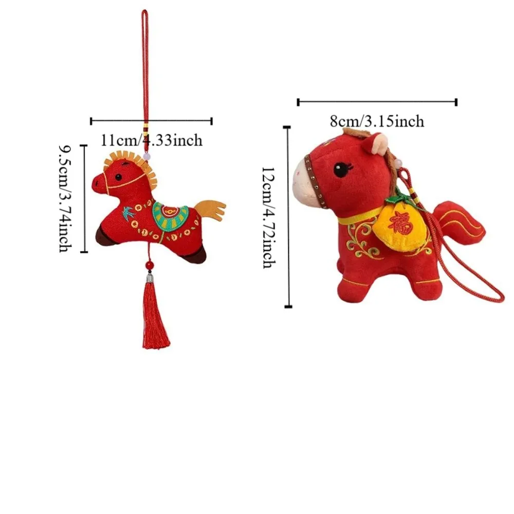 Caballo de peluche colgante para cuna – Decoración suave - imagen 2