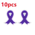 10pcs Bright purple