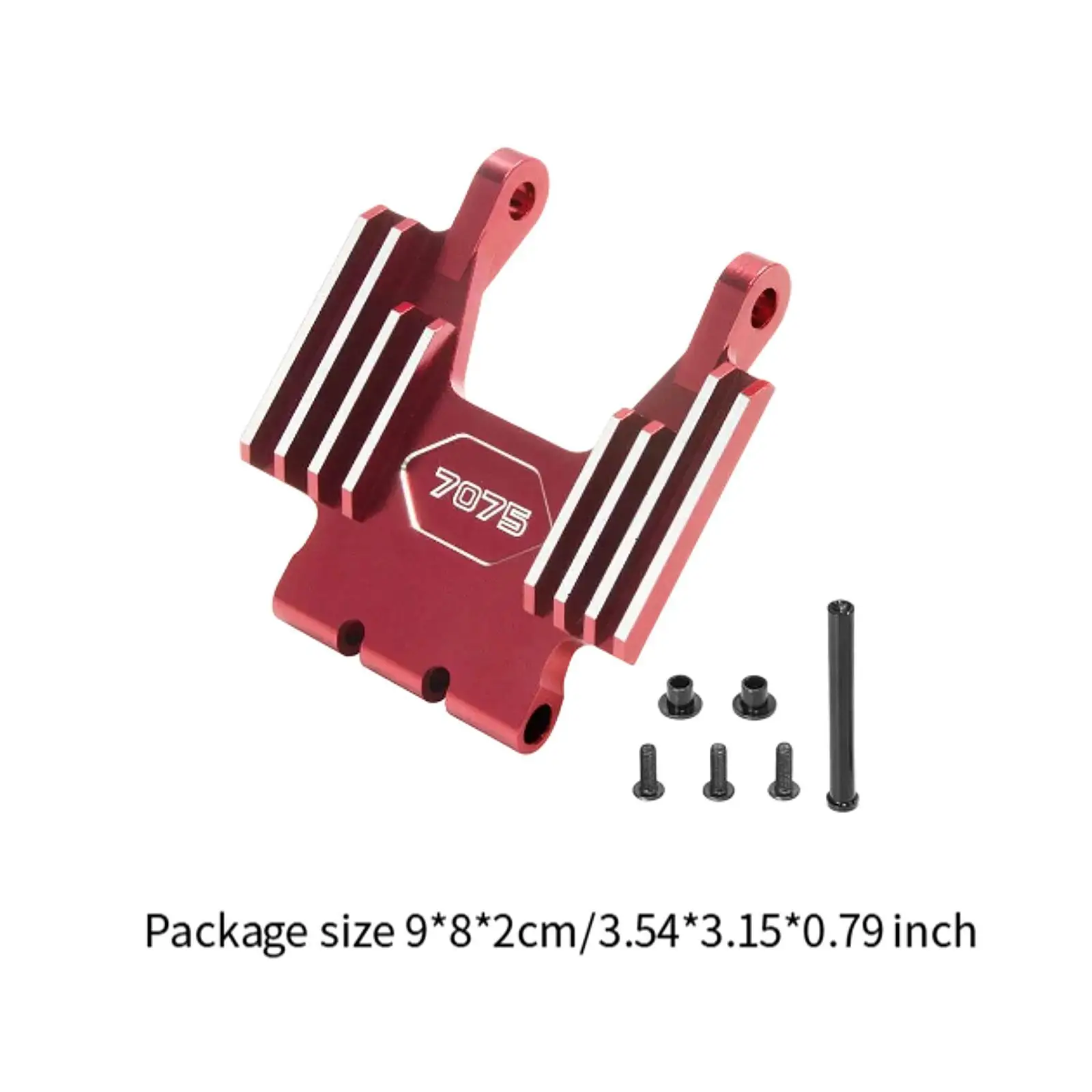 7075 Front Faucet Seat Support Easy to Install Wear Resistant Multiuse RC Motorcycle Model for Electric Motorcycle Parts