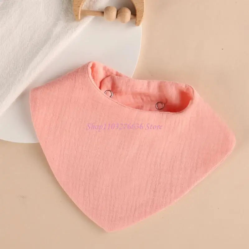 R6fd bufandas pañuelo para bebés elegantes para bebés baberos babeo bebé con 6 capas - imagen 5