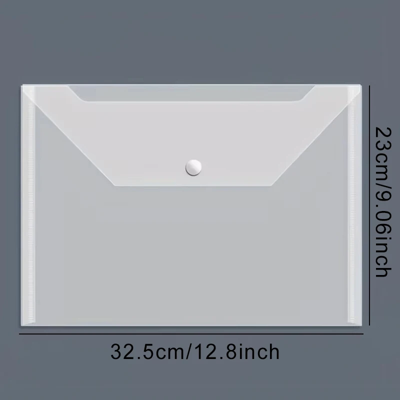 ZYF Carpetas transparentes A4 – Bolsas de documentos impermeables - imagen 5