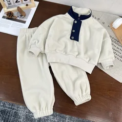Conjunto de lana invierno niños – Sudadera y pants