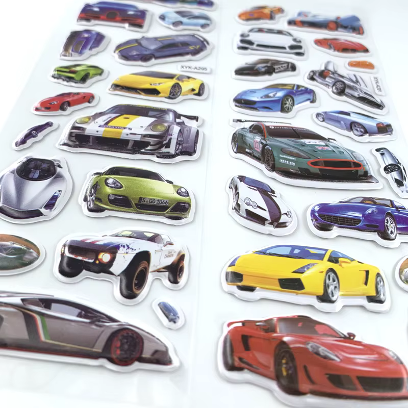 Pegatinas infantiles 3D de burbujas y dibujos – Juego creativo - imagen 4