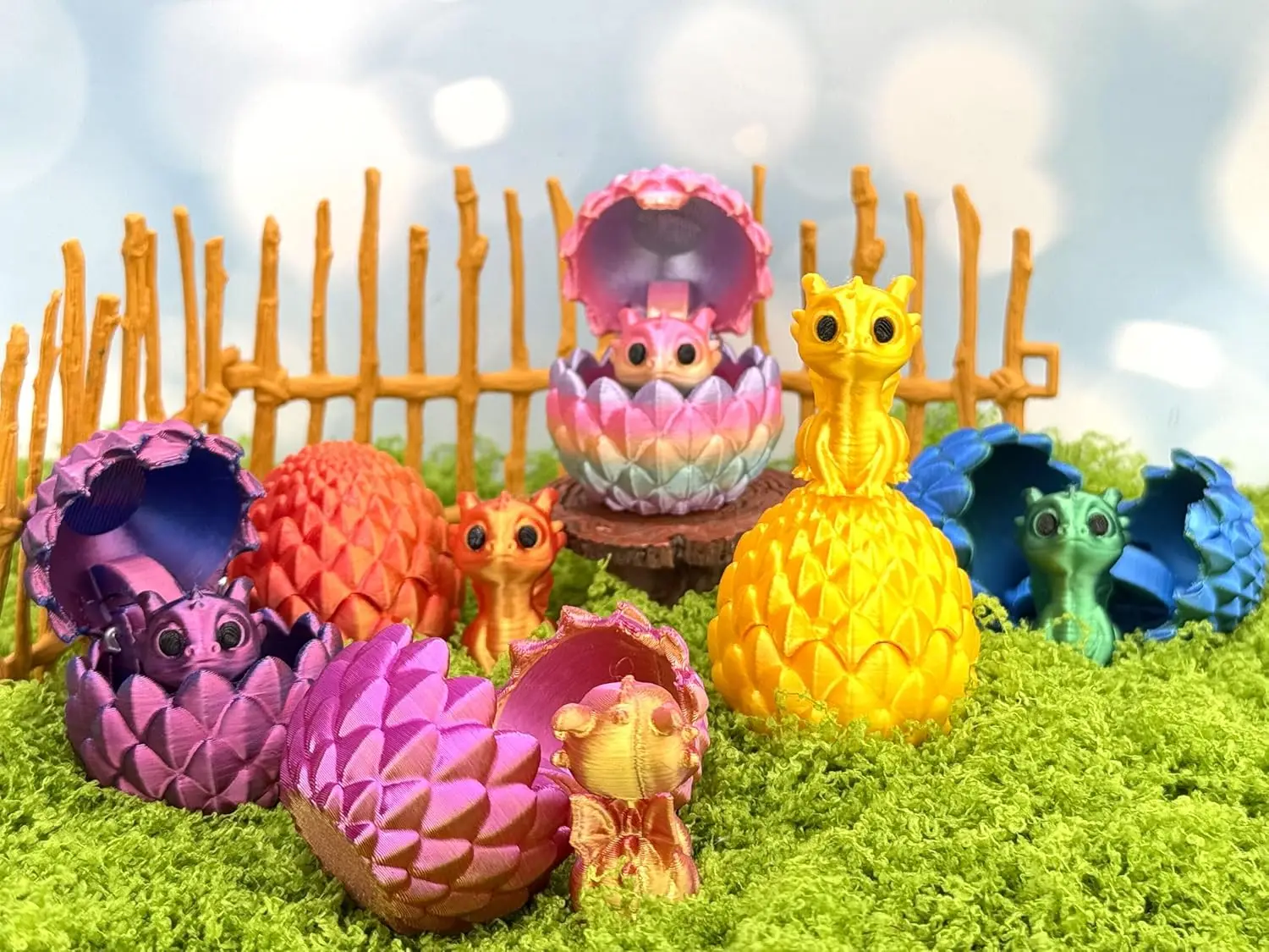 Huevo de dragón 3D sorpresa – Figura coleccionable para niños - imagen 3