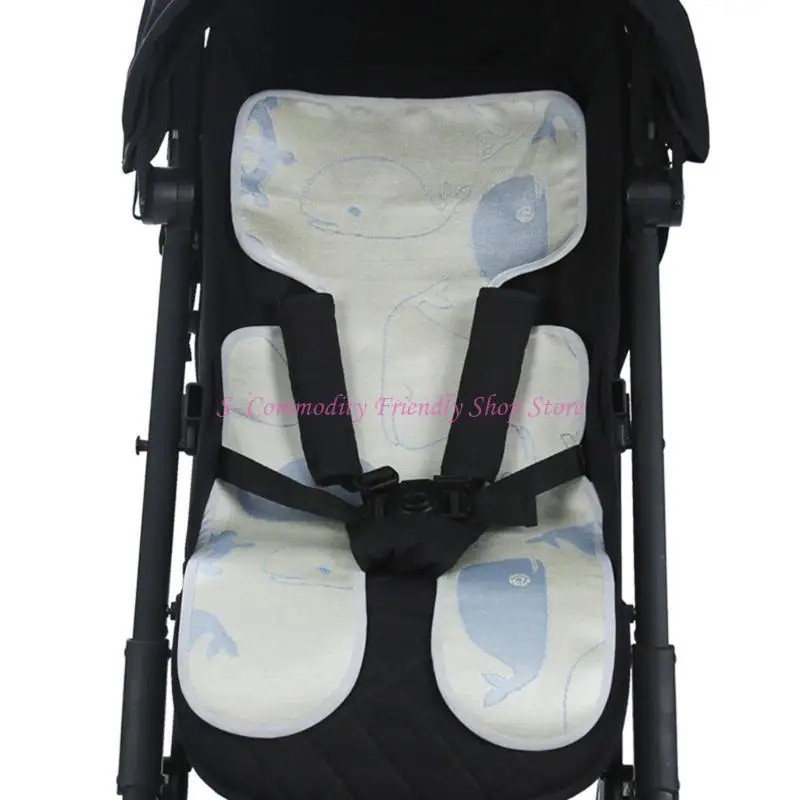 Almohadilla refrescante verano 85AE, almohadilla fresca y cómoda, refrigeración amigable para niños pequeños para cochecito - imagen 3