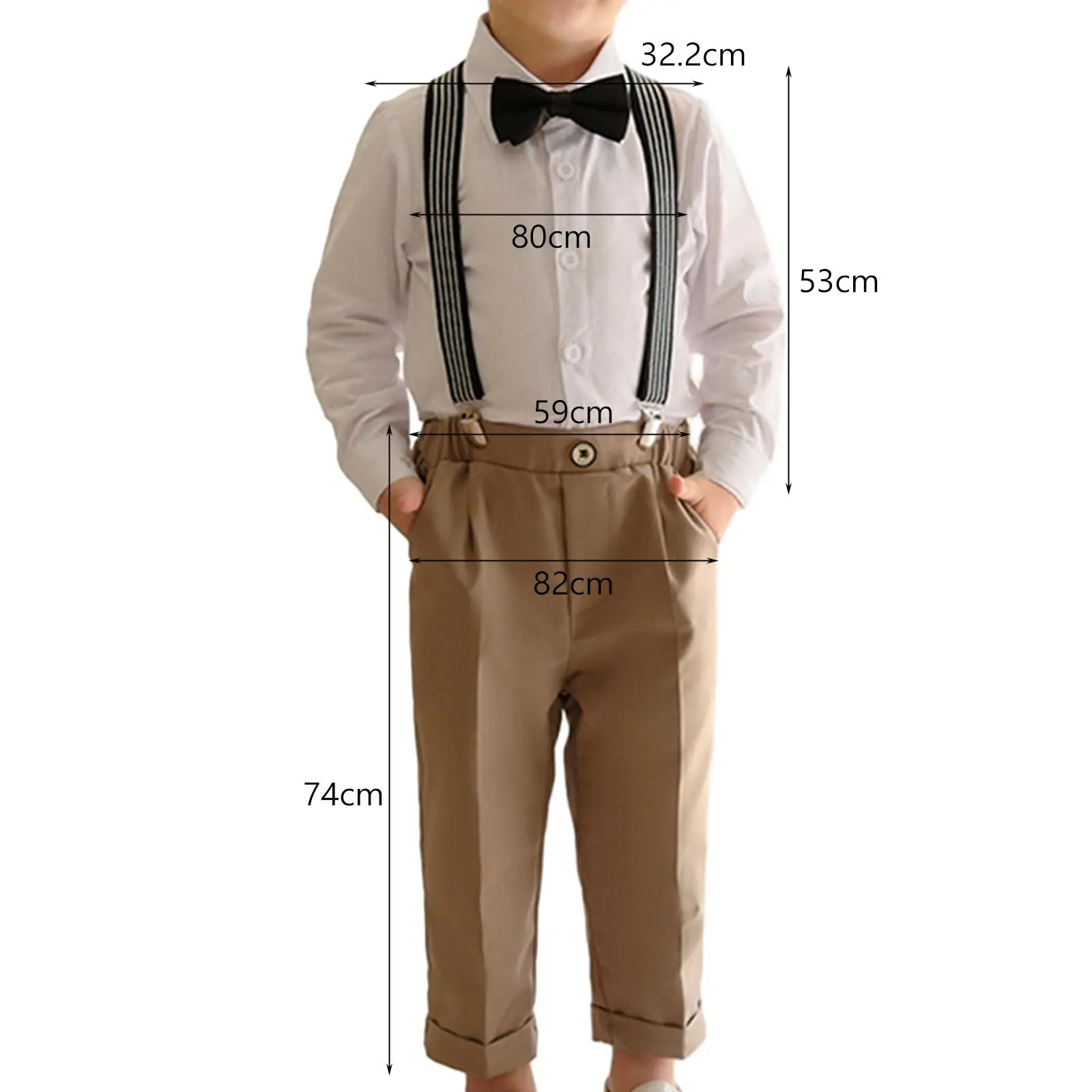 Boys Gentleman Outfit Clothing Boys Formal Outfit for Dinner Party Hosting