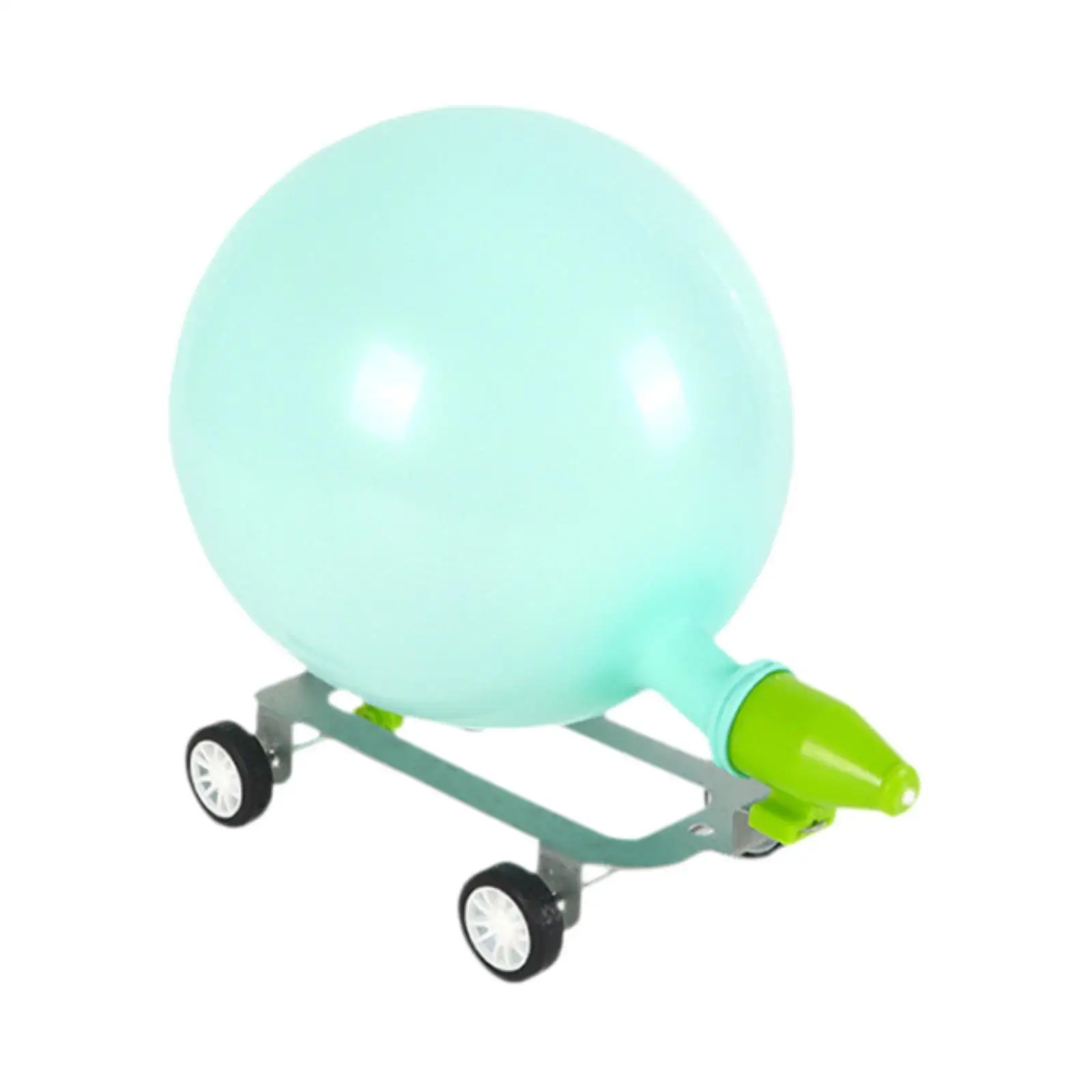 DIY Balloon Car Building Toy 3D Puzzle Homeschool Projects Balloon Powered Car Scientific for Kids Friends Teachers Students Men