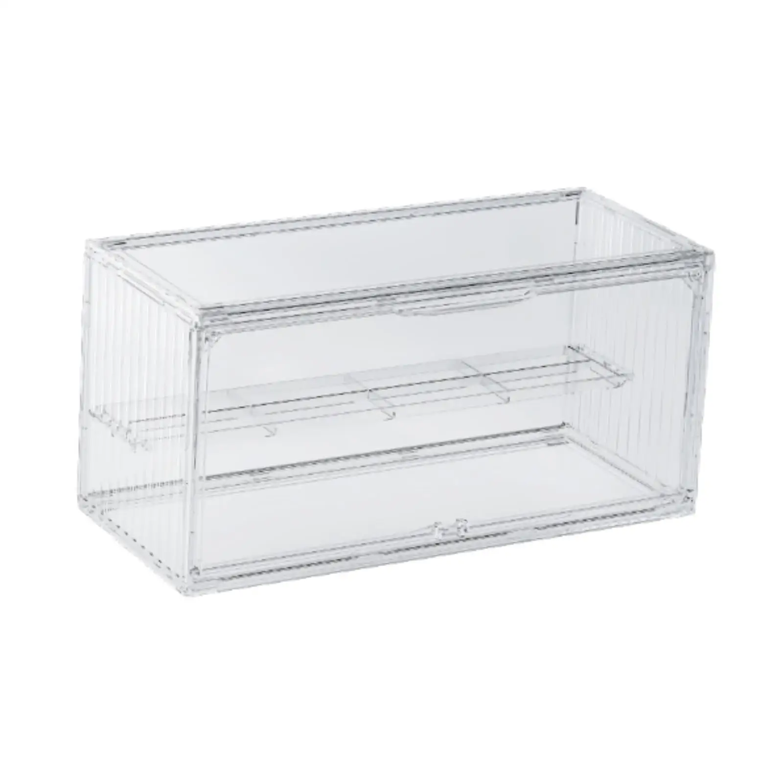 Storage Cabinet Display Box Organizer Protection Box Stones Versatile Countertop Clear Display Case Display Cabinet for Toys