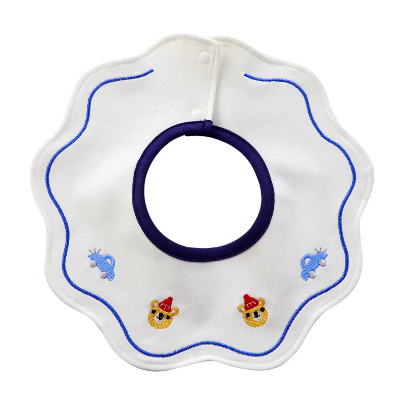 Babero infantil con dibujos animados - Impermeable para eructar - imagen 5