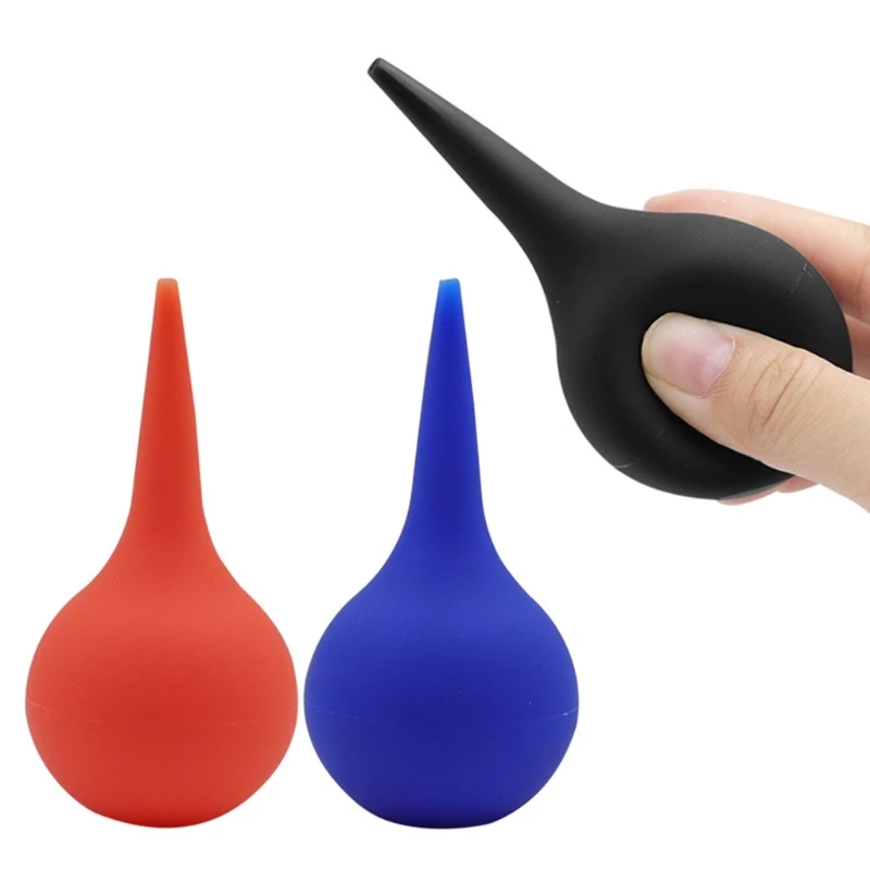 Kit de limpieza de irrigación para eliminación de cera de oídos, bombilla de jeringa para oreja, bomba sopladora de aire, limpiador de polvo, eliminador de cerumen de silicona para adultos