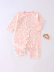 Somenie mono bebé para recién nacido unisex suave de manga larga