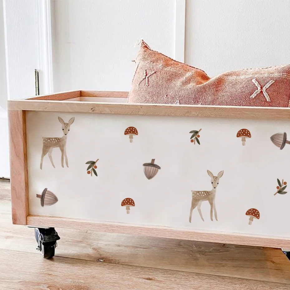 Pegatinas de pared ciervo bohemio para habitación infantil - imagen 3