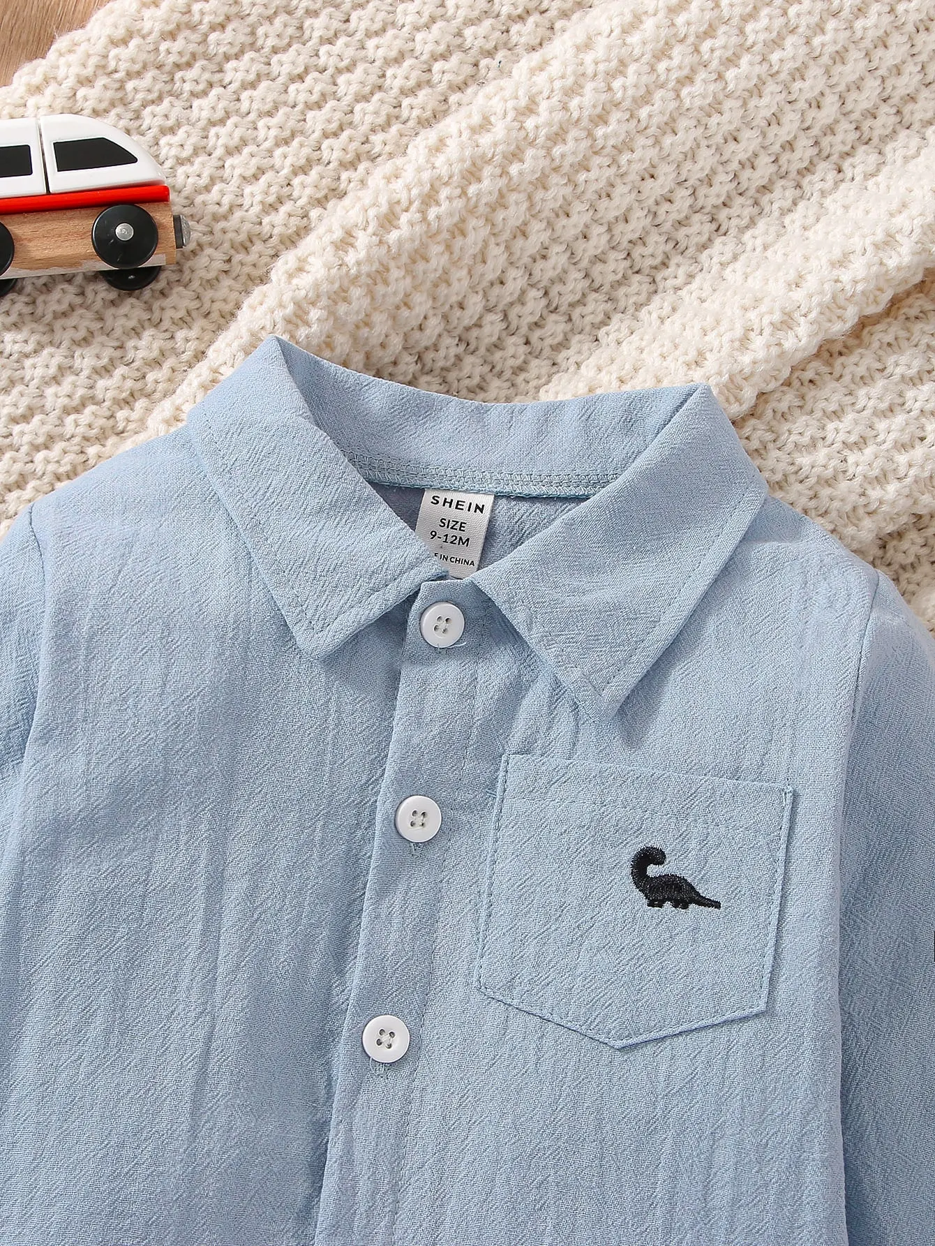 Camiseta manga larga suave para bebé recién nacido