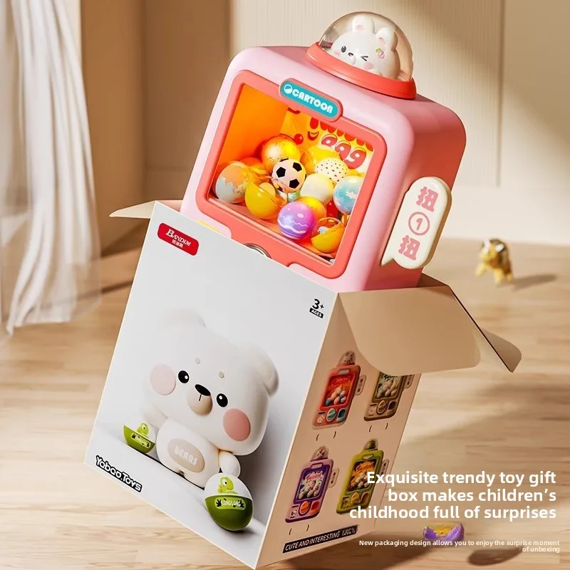 Juego electrónico de máquina de garra Arcade de dinosaurio, Mini máquina expendedora de garra para niños, juego dispensador de premios, juguetes para niñas y niños, regalo - imagen 3