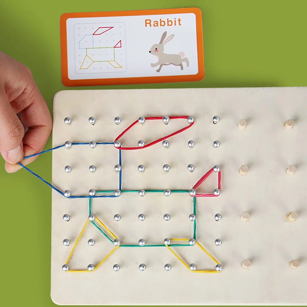 Juguete Montessori multifuncional:rompecabezas y clasificador de colores - imagen 3