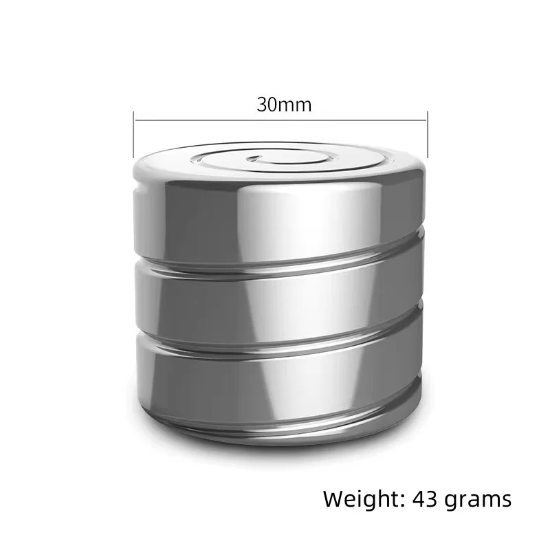 Giroscopio giratorio de escritorio para adultos y niños, juguete silencioso para hipnosis, giroscopio para la yema del dedo, alivio del estrés, giroscopio de Metal para oficina - imagen 5