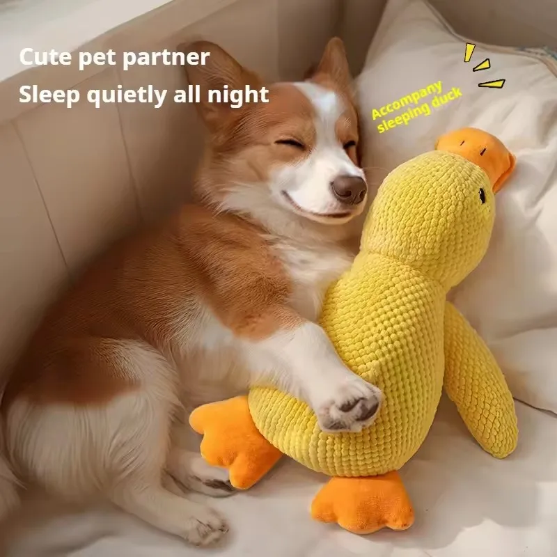 Peluche pato sonoro para bebés – Suave y resistente - imagen 5
