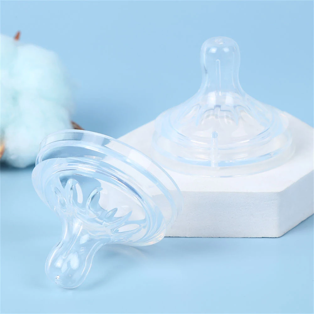 Tetina silicona boca ancha – Forma natural piel agradable - imagen 4
