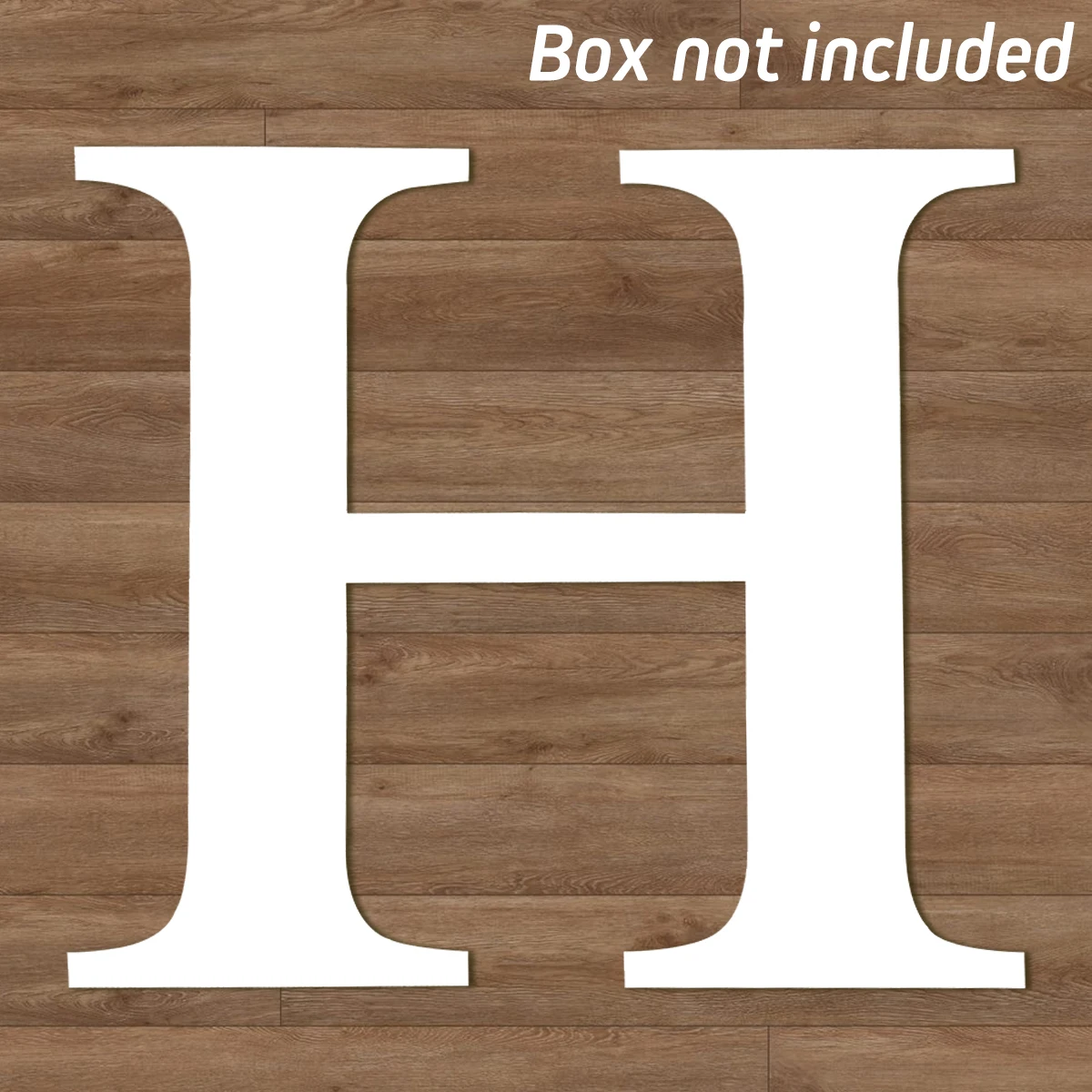 only Letter H No Box