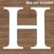only Letter H No Box