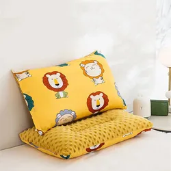 Almohada rectangular de algodón puro para bebé – Estampado infantil