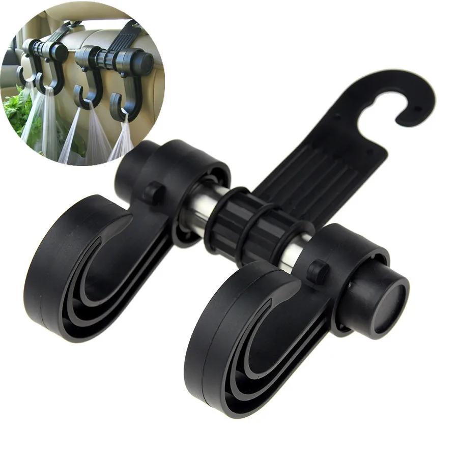 Gancho para colgar en el coche, fuerte gancho para asiento de coche, para ropa, bolsa, abrigo, organizador duradero para vehículo, accesorios, ganchos para coche, 1 Uds. - imagen 3