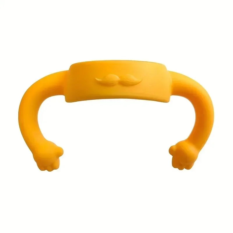 Poignée d'alimentation poignées de biberon en Silicone pour bébé facile poignée de biberon naturelle poignée de transport pour bébé à col large poignée légère - imagen 5