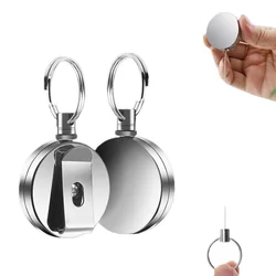 Llavero extensible con soporte para tarjeta de identificación