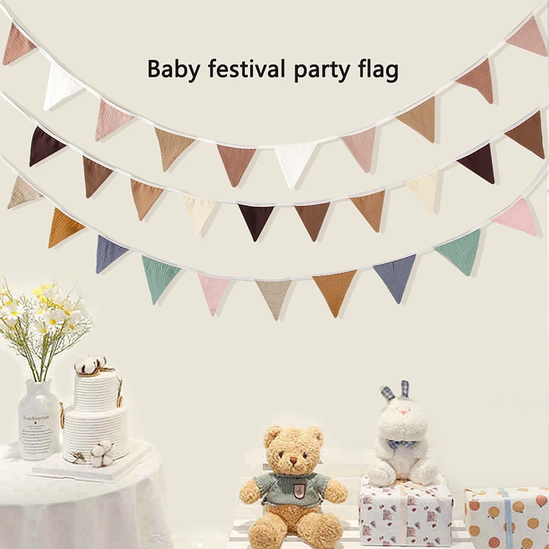 Decoración de bandera para habitación de niños, bandera para jardín de infantes, fiesta colgante - imagen 2