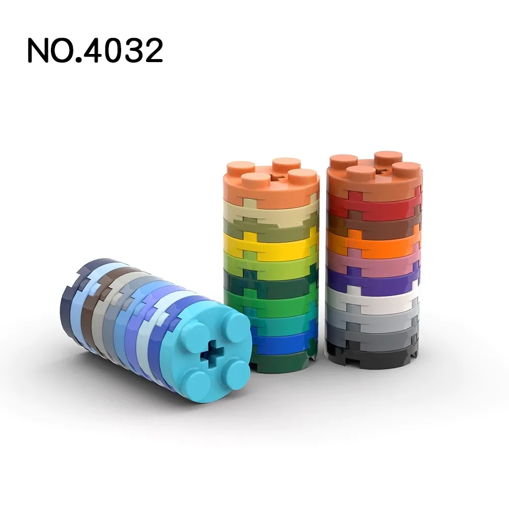 Placas redondas 2×2 para construir – Compatibles con LEGO para niños - imagen 3