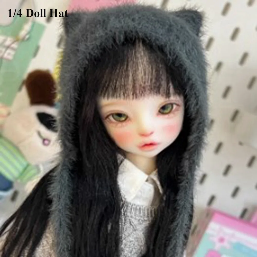 1-4 Doll Grey Hat