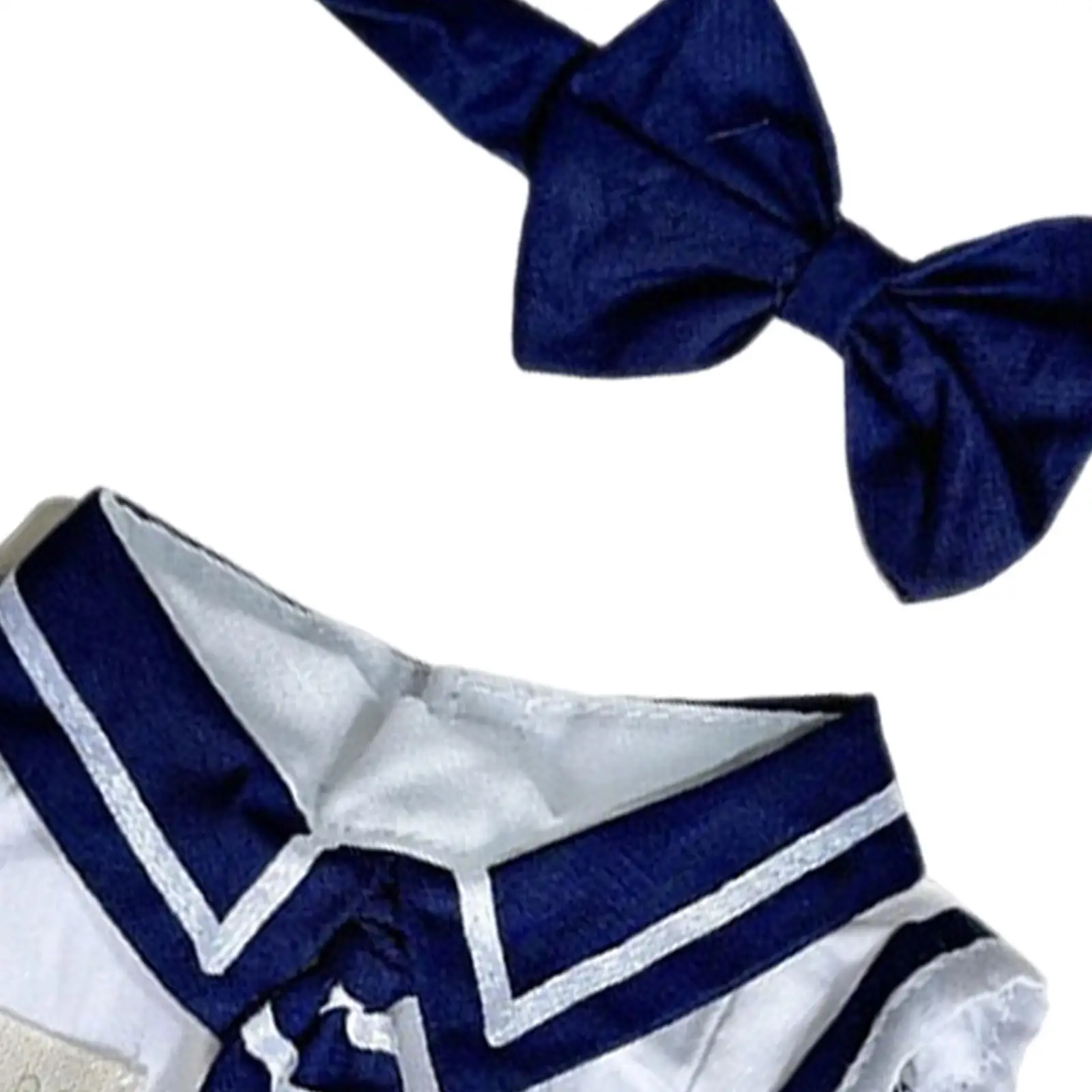 Doll Clothes Uniform Set DIY Doll Dress up Toy Cosplay Navy Skirt Suit Doll Clothes for 20cm Doll Make Your Own Doll Kids Toy