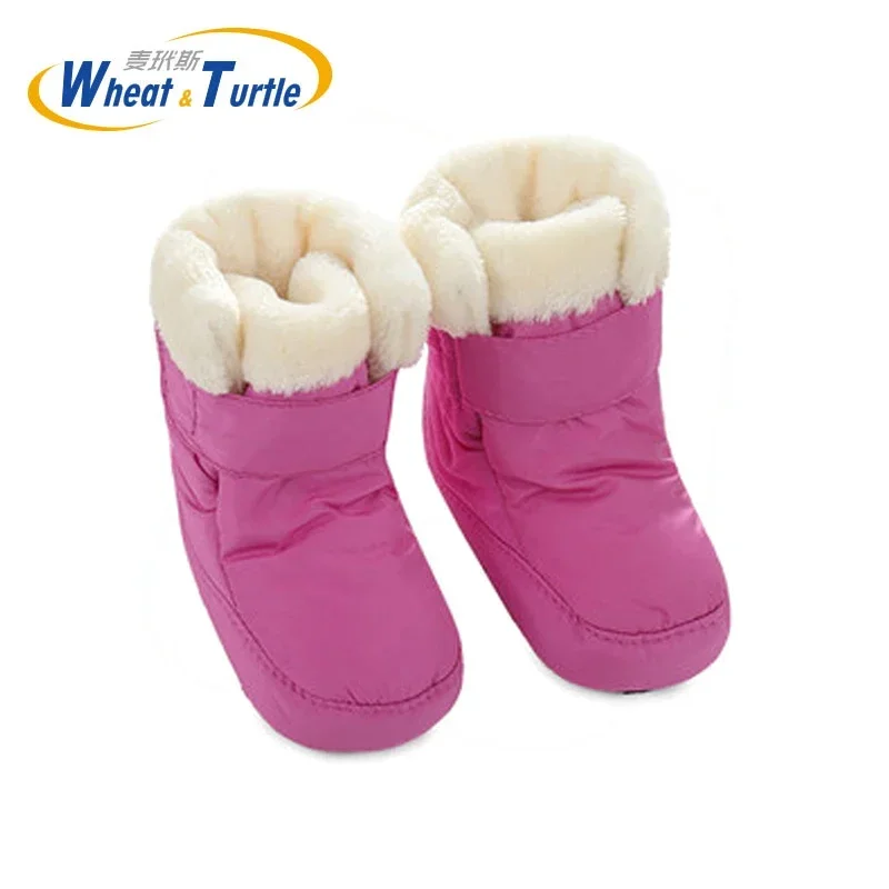 Botas de invierno unisex para bebé – Primeros pasos en piel sintética - imagen 3