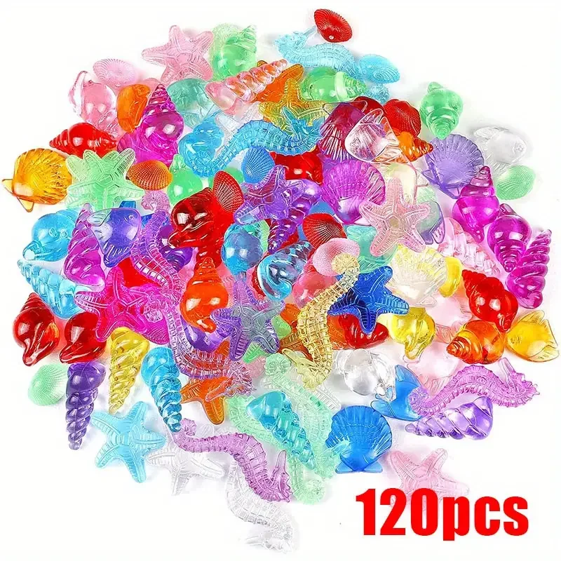 120pcs marine life