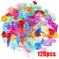 120pcs marine life