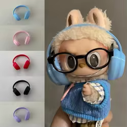 Auriculares Labubu para muñeca – Color macarrón