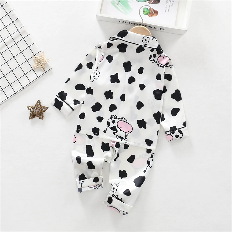 Pijama infantil de manga larga – Conjunto otoño para niñas - imagen 4