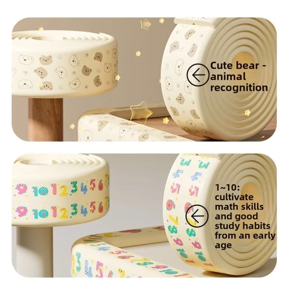 Protectores de esquinas NBR para bebés – Anticolisión suave sin marcas - imagen 2