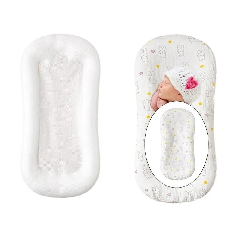 M76C Sábana para cuna junto a cama bebé, cómoda y práctica para viajes - imagen 4