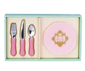 Cutlery and plate