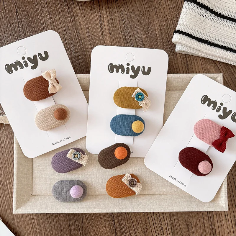 Horquilla pequeña dulce para bebé – estilo coreano otoño invierno - imagen 2