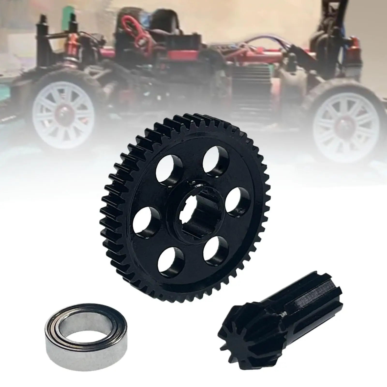 1/14 1/16 Scale RC Car Reduction Gear Accessories Replace Remote Control Vehicle Gear High Reliability Easy Installation Utility