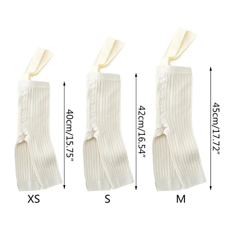 M76C pantimedias algodón para niña Color sólido pantalones cortos suaves - imagen 5